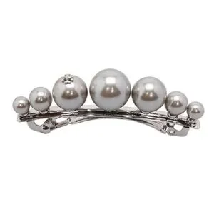 Tory Burch Gray Faux Pearl Hair Clip/Barrette Tory Burch Gray Faux Pearl Hair Clip/Barrette | Mercari main image 4